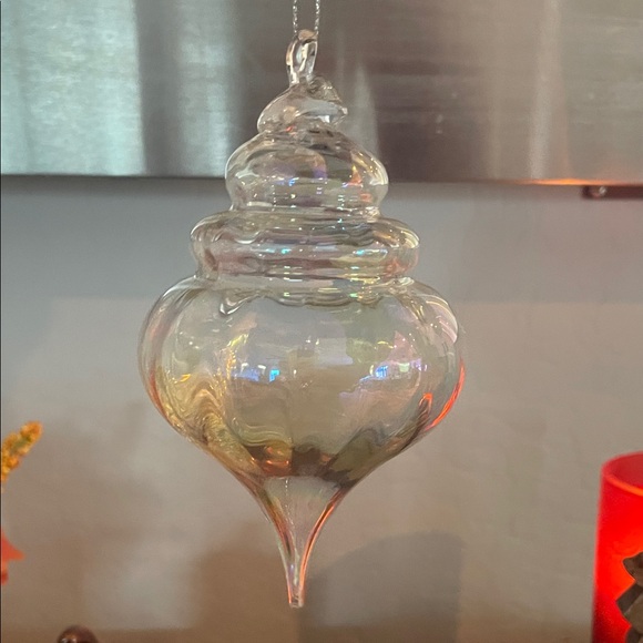 Dansk Iridescent Glass Ornament - Picture 3 of 3